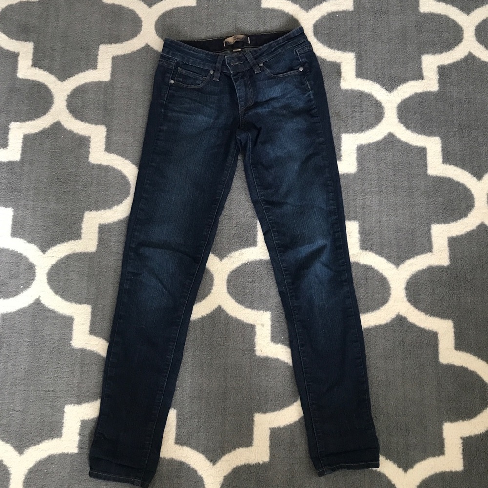Paige denim skinny jeans 24
